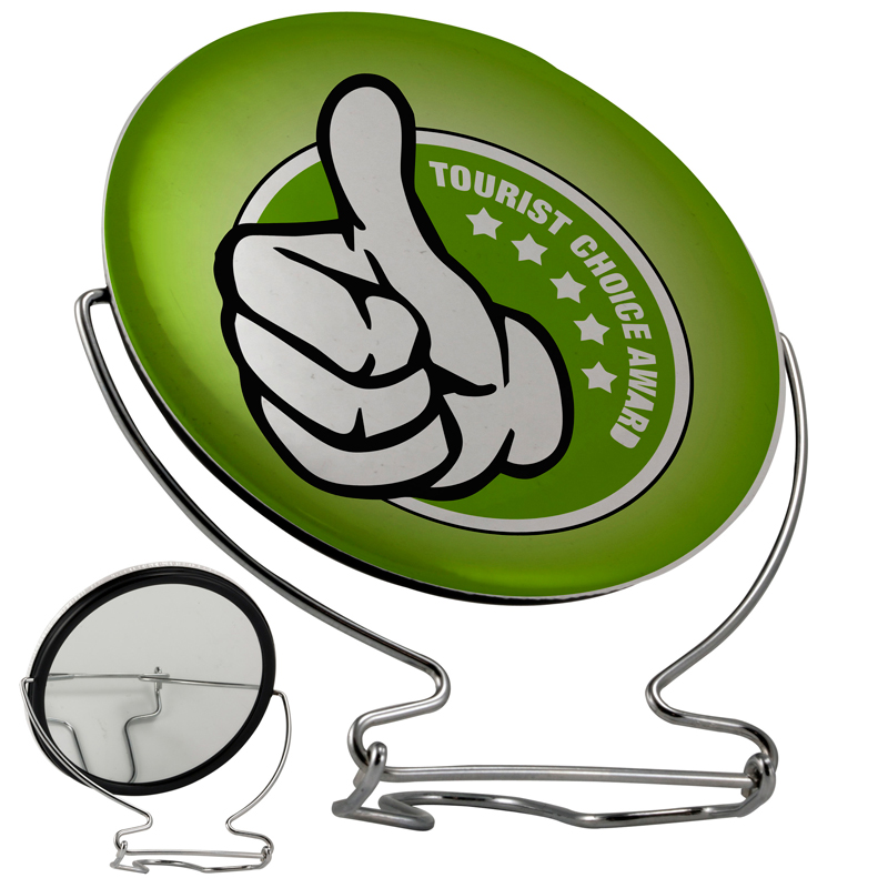 Mirror with Swivel Stand