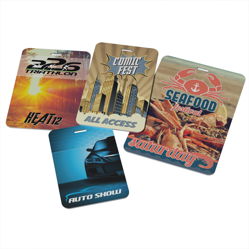 Press Pass / Lanyard Card 4"x 5.875"