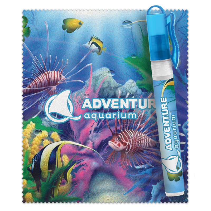 Clean Screen Microfiber & Spray Kit