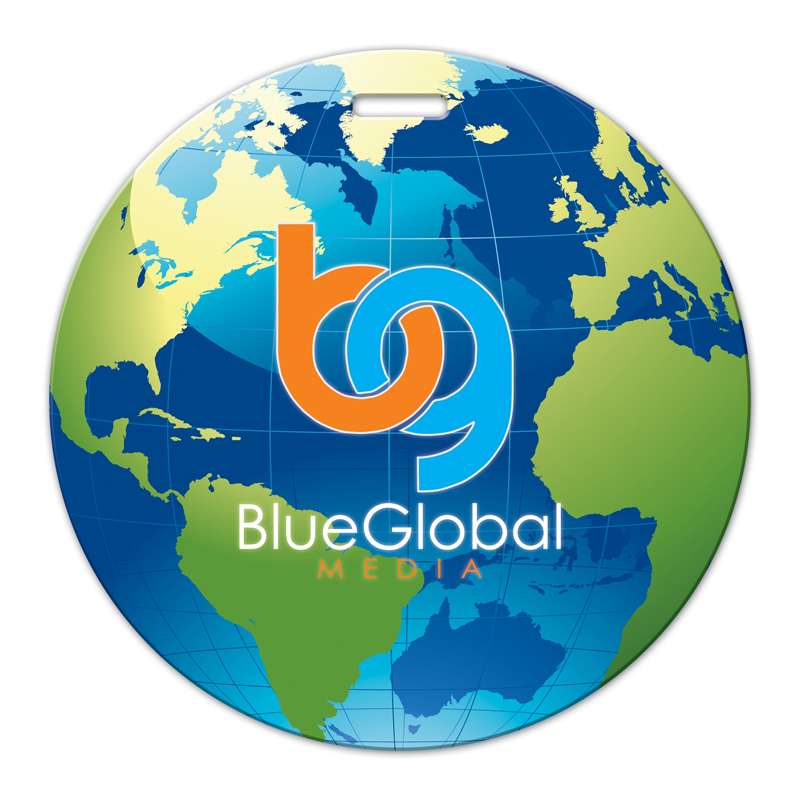 Globe Luggage Tag