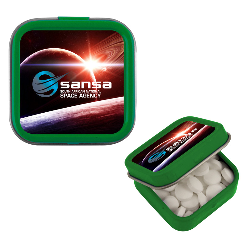 Mini Square Mint Tin