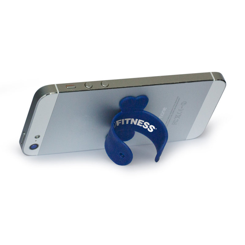 Silicone Smart Wallet with Stylus Stand