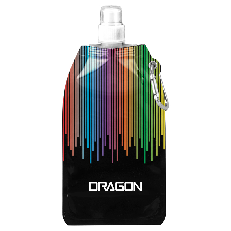 Rainbow Collapsible Water Bottle