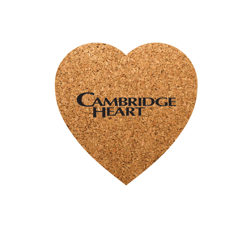 Heart Cork Coaster