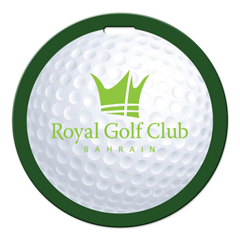 Golf Ball Luggage Tag