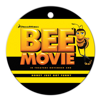 Round Luggage Tag